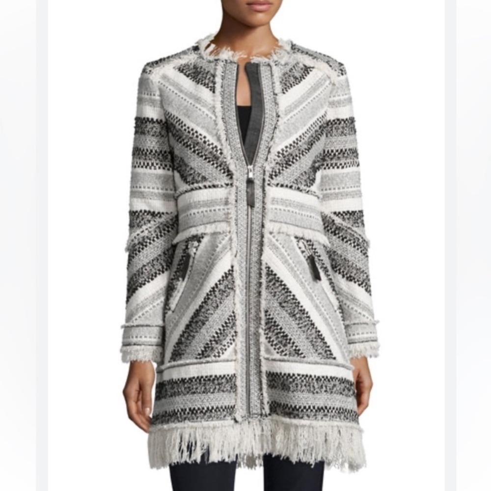 Rebecca Taylor Artisan Tweed Coat